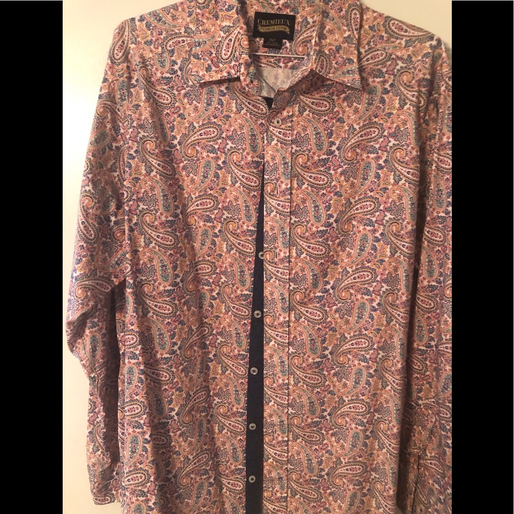 Daniel Cremieux Paisley LS Shirt. Great Condition